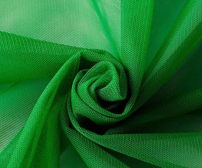 Grass green 10 м/лот, мягкий тюль, марля, москитная сетка, марля, ткань, сплошной цвет, занавеска, сетка, тюль, рулон для свадебного украшения D631 - Цвет: Grass green