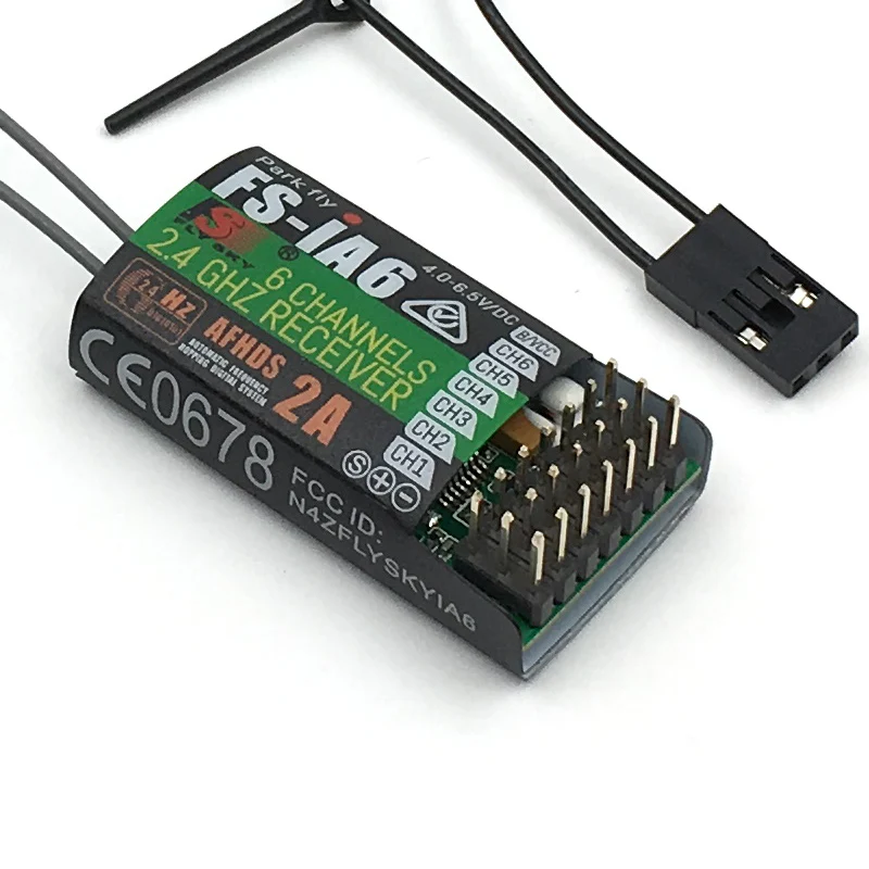 FlySky FS iA6 2 4G 6CH AFHDS приемник для i10 i8 i6 i6X передатчик FPV гоночные детали|flysky fs-ia6|transmitter