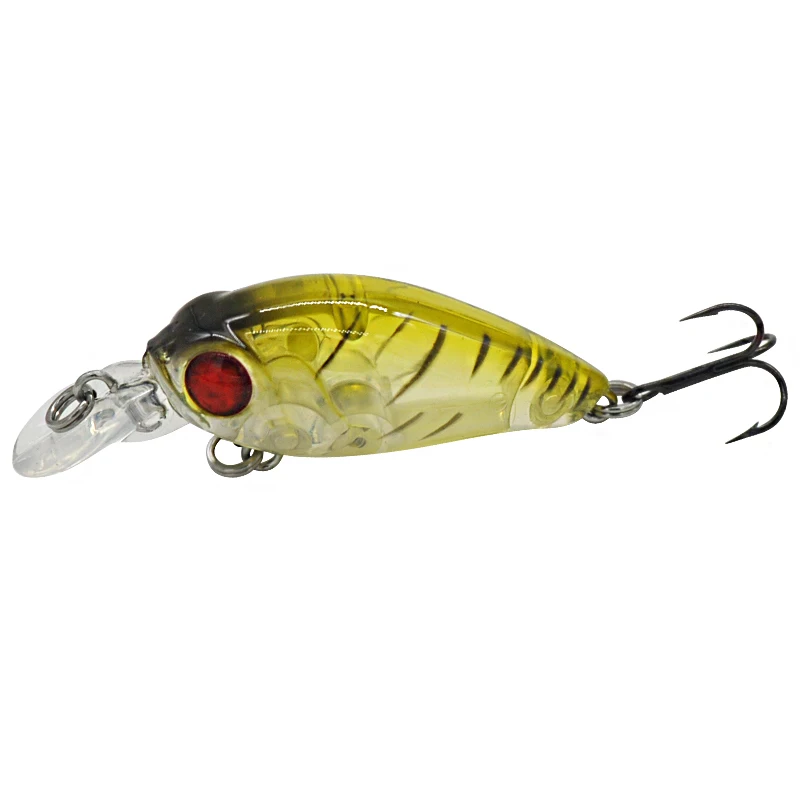 Умная Рыболовная Приманка 5 шт. 35 мм 3 г плавающий 1 0 m воблер мини Crankbait жесткие