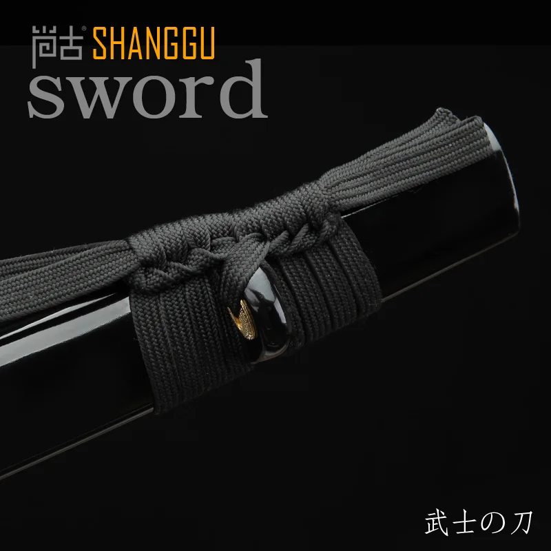 Full Handmade Black Japanese Samurai Sword Katana Damascus Folded Steel Blade Practical Sharp Gift Chinese Kung Fu Ninja | Дом и сад