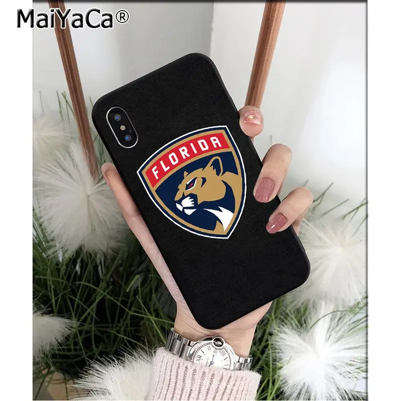 A11 MaiYaCa Florida Panthers ТПУ Мягкий силиконовый чехол для телефона чехол для Apple iPhone 8 7 6 6S Plus X XS MAX 5 5S SE XR Чехол для мобильного телефона s - Color: A11