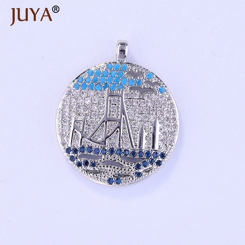 Подвеска с изображением лондонского пейзажа и Эйфелевой башни|bijoux men|bijoux womenpendant r