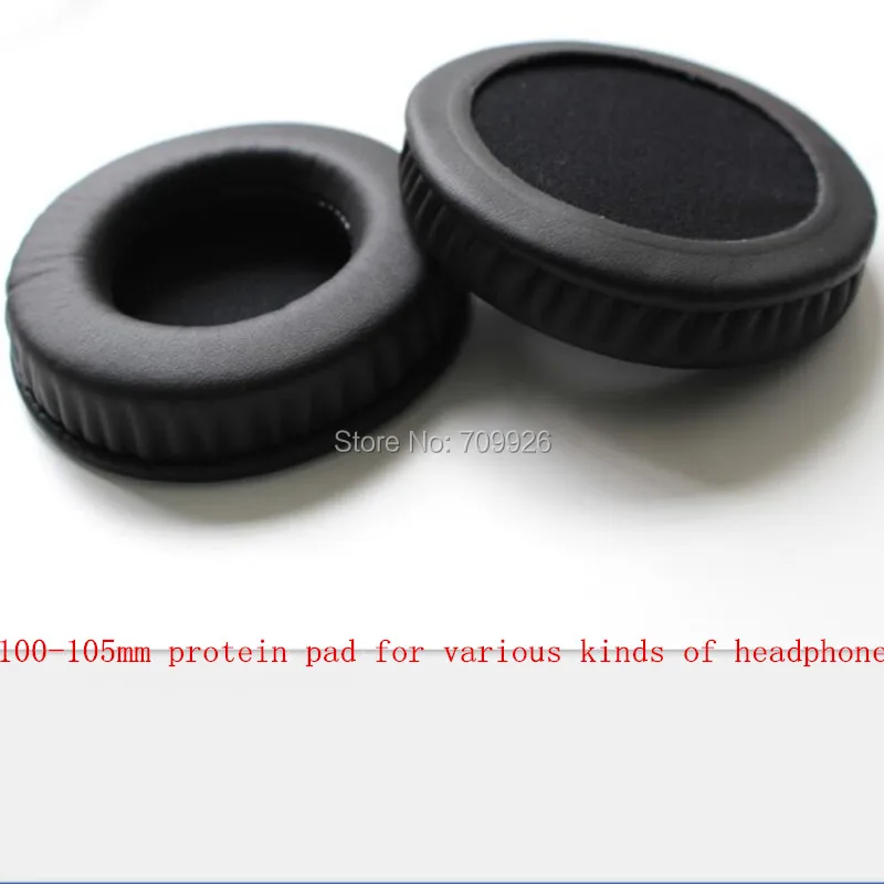100 шт. мягкий белок кожи подушечки для наушников прочный гарнитура ушной вкладыш