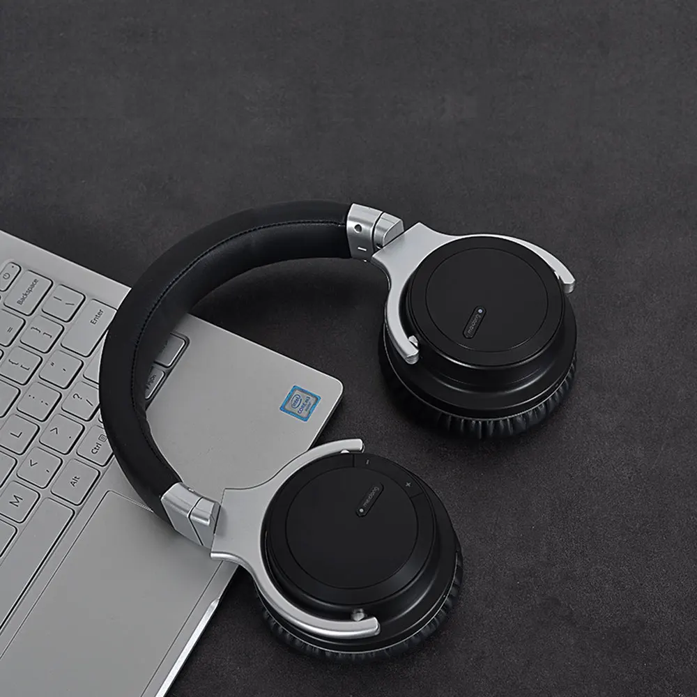 Meidong MDE7pro активные наушники с шумоподавлением Bluetooth Накладные беспроводная