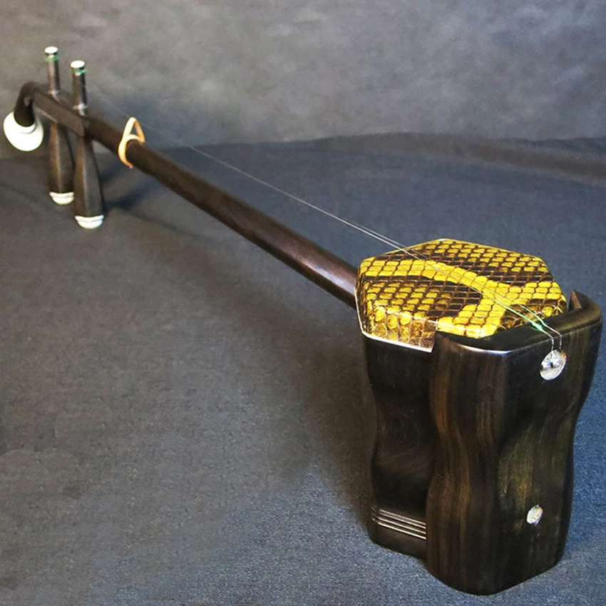 Erhu китайские Музыкальные инструменты ручной работы черные из розового дерева