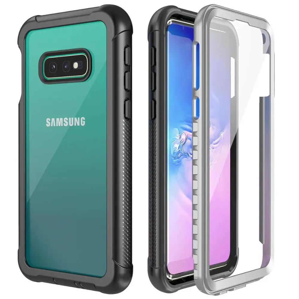 Чехол для Samsung Galaxy S10E полноразмерный сверхпрочный чехол бампер с защитой от