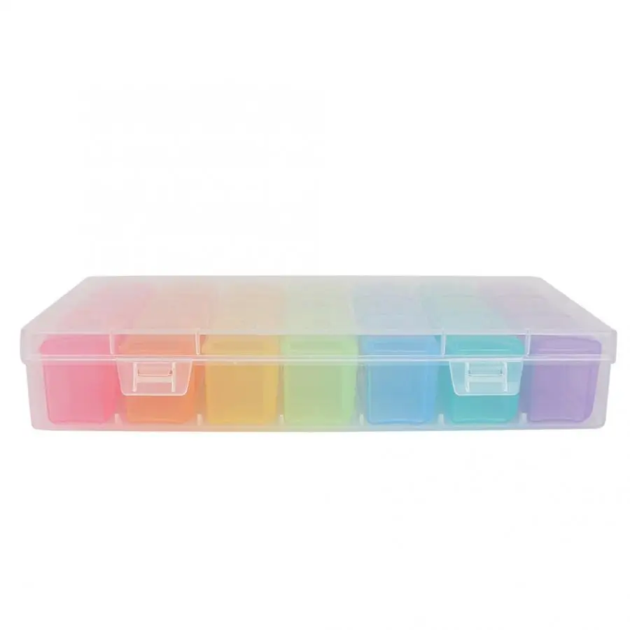 Еженедельный медицинский органайзер для таблеток на 7 дней чехол хранения