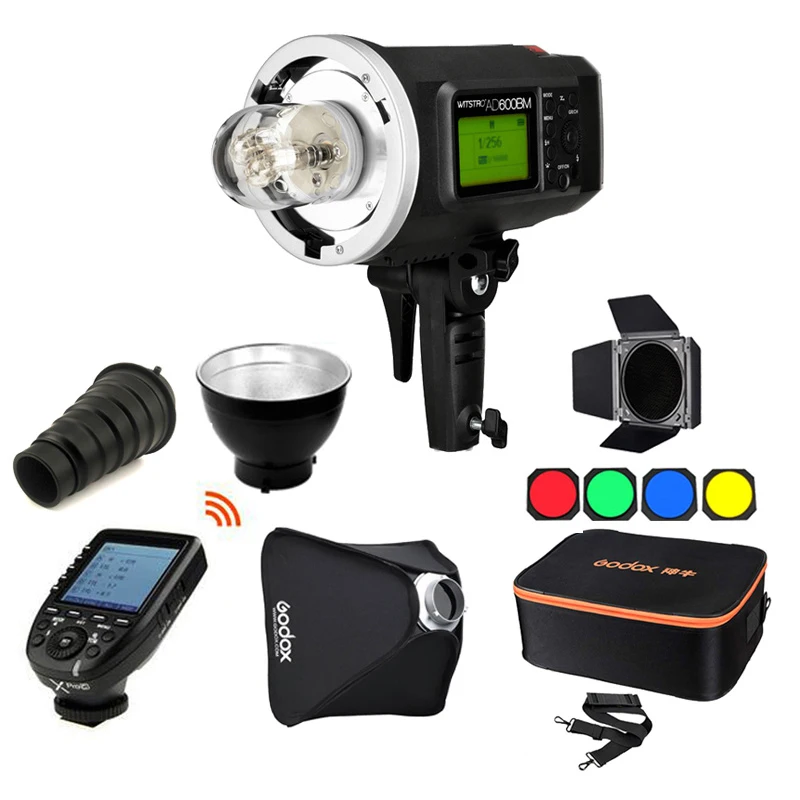 Godox Wistro AD600BM ручная вспышка 600WS HSS 1/8000 2 4G 8700mAh батарея Bowens Flash Strobe + Trigger XPro soфтbox Snoot