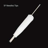 disposable sterilized professional 100pcs needles 100pcs tips for tattoo eyebrow pen machine permanent makeup kit
