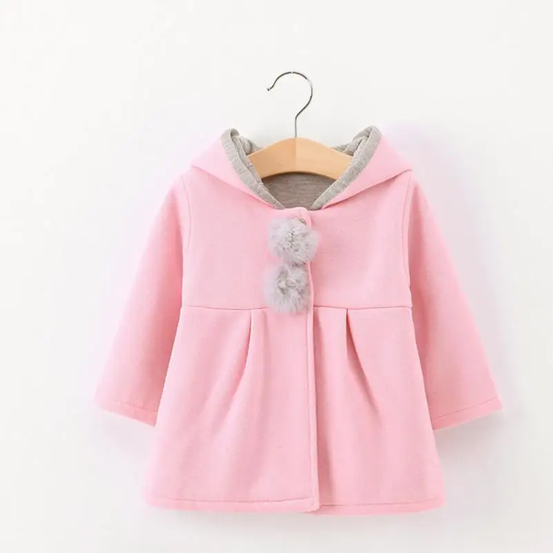 Manteau Fille/новая весенняя одежда для маленьких девочек тренчи малышей милые