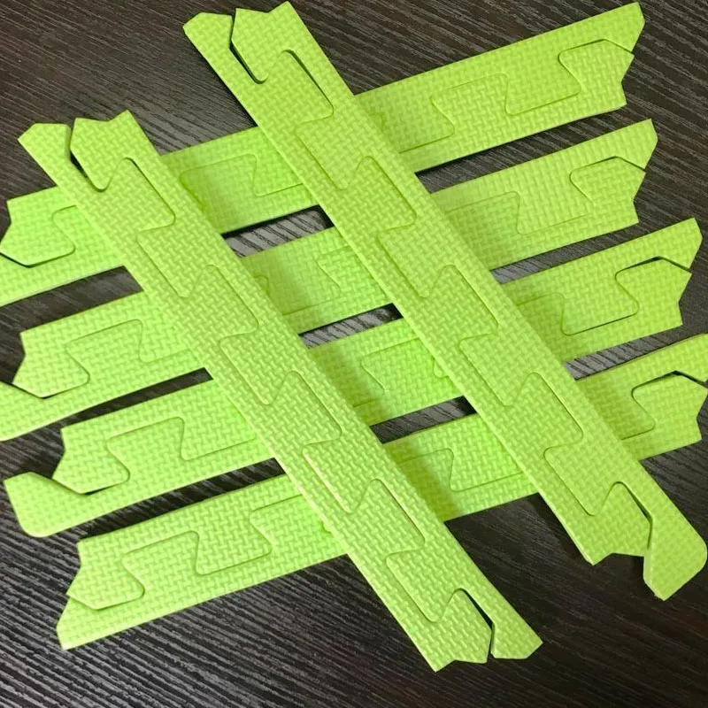 Meitoku one set edge подходит только для [Meitoku] и [32x32x1 см]. Один комплект = 12 шт. край для 9 шт. коврик - Цвет: Grass green
