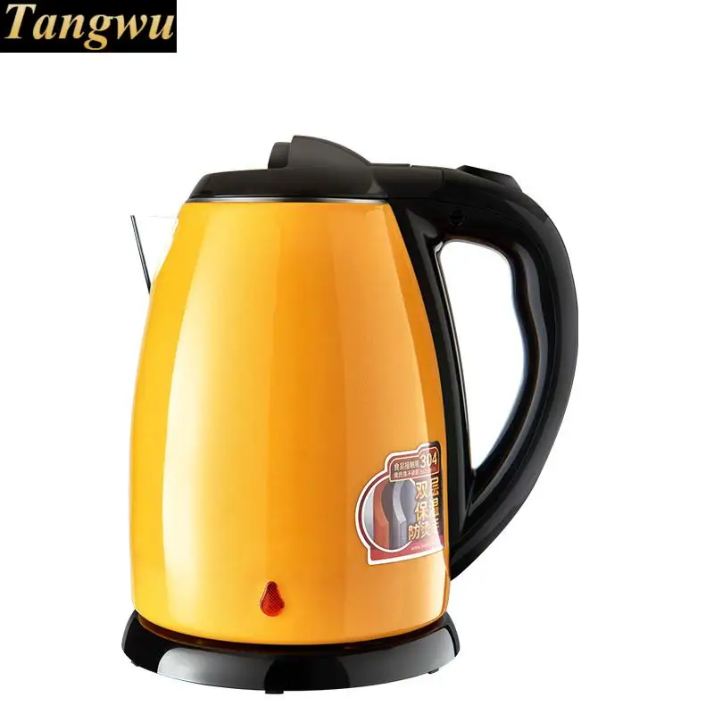

Full steel electric kettle 304 stainless kettles home double-layer perm