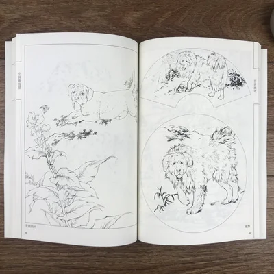 Китайский рисунок лески Хуа полиуретан ли Сюэ Чжи животные окрашенные Тяньцзинь