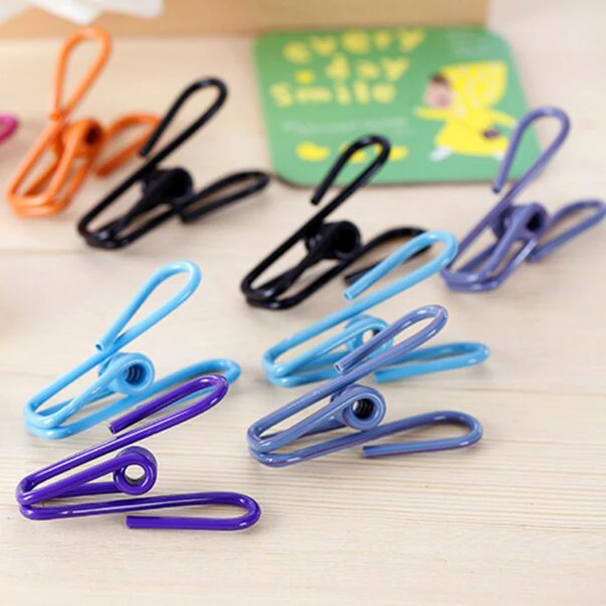 1PC Stainless Steel Spring Clothes Socks Hanging Pegs Clips Clamps Silver Laundry Hangers Washing Line Pin Housekeeper | Дом и сад