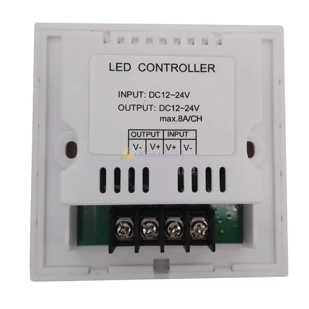 TM05 DC12 24V 3 клавиши 8A светодиодный сенсорный панель диммер настенный для одного