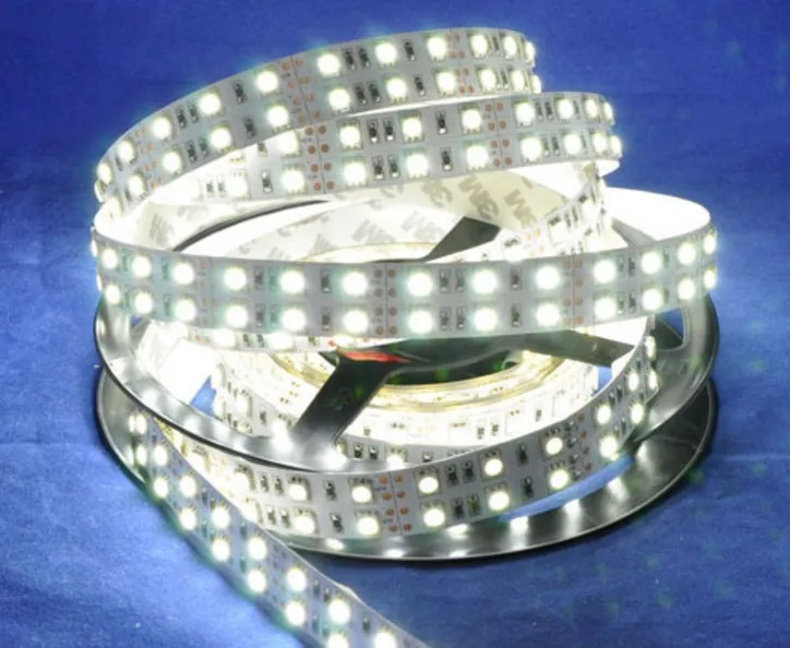5mX супер яркость 5050SMD WW/CW гибкий светодиодный полосы света 5 м/рулон 120 светодиодный/m водонепроницаемый IP30/IP67