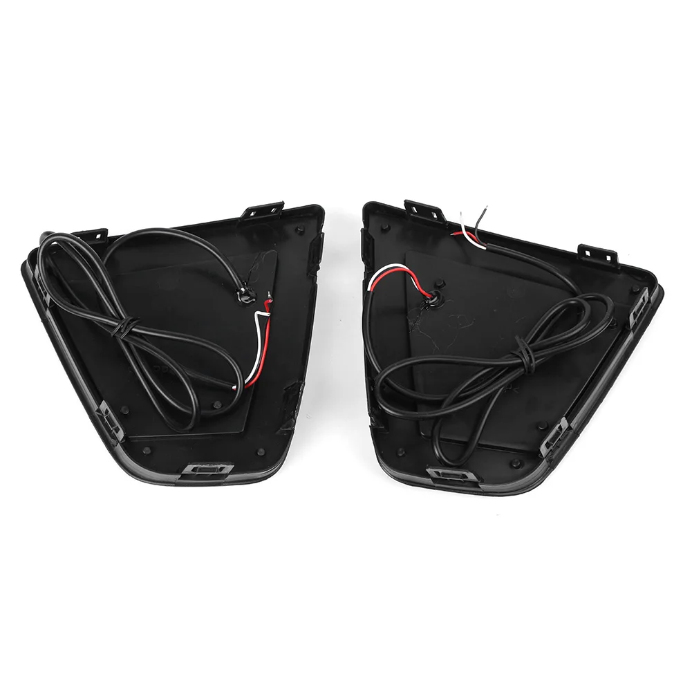 1 пара предупреждающих ламп для заднего бампера автомобиля противотуманные