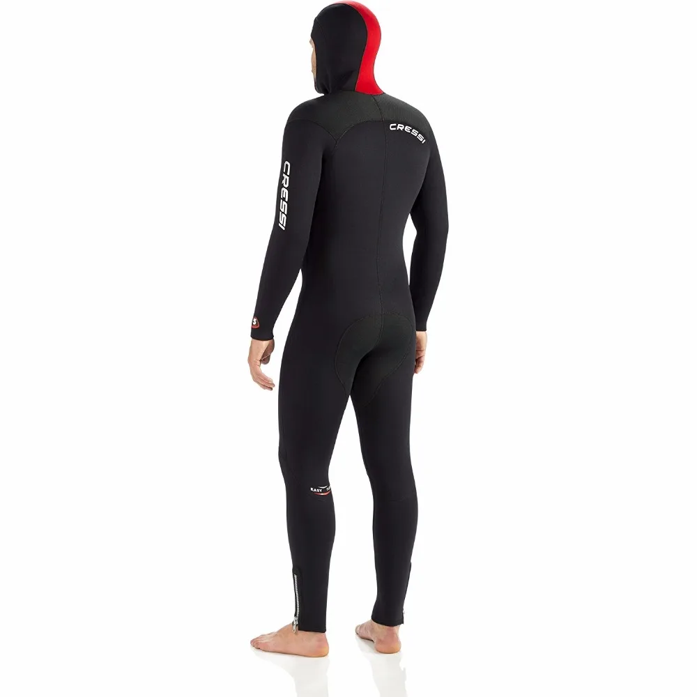 Cressi DIVER MAN 5 мм все-в-одном гидрокостюм для мужчин Профессиональный неопреновый гидрокостюм для подводного плавания для взрослых