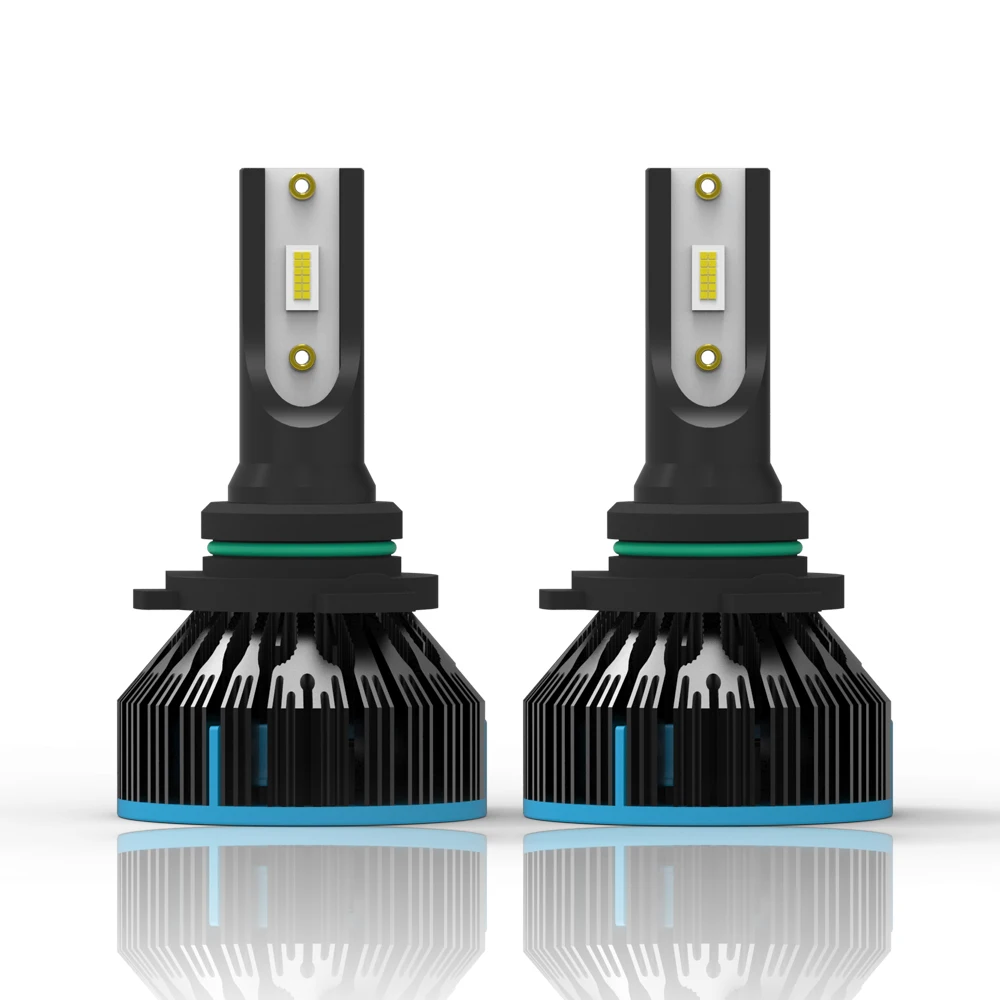 Супер Brgiht H7 led H4 фар автомобиля луковицы H1 H11 H8 H9 9005 9006 HB3 HB4 Canbus EMC 60 Вт 10000LM 12 V