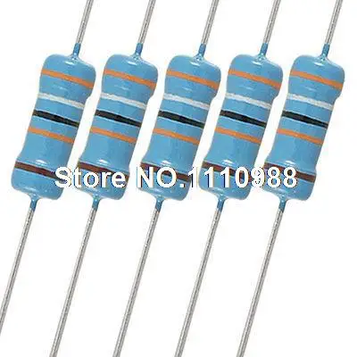 

200pcs 1W 390K Ohm 1% Metal Film Resistors 1 Watt 390R