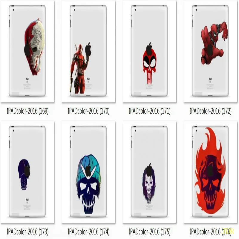5pcs Tablet sticker For iPad Air Mini local color Pro 15 fordifferent post-sticker personality stickers | Компьютеры и офис