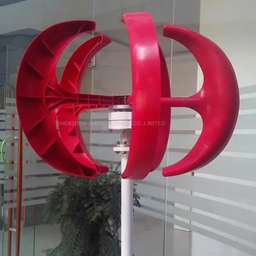 Маленький 3 фазный вертикальный ветряной генератор переменного тока с