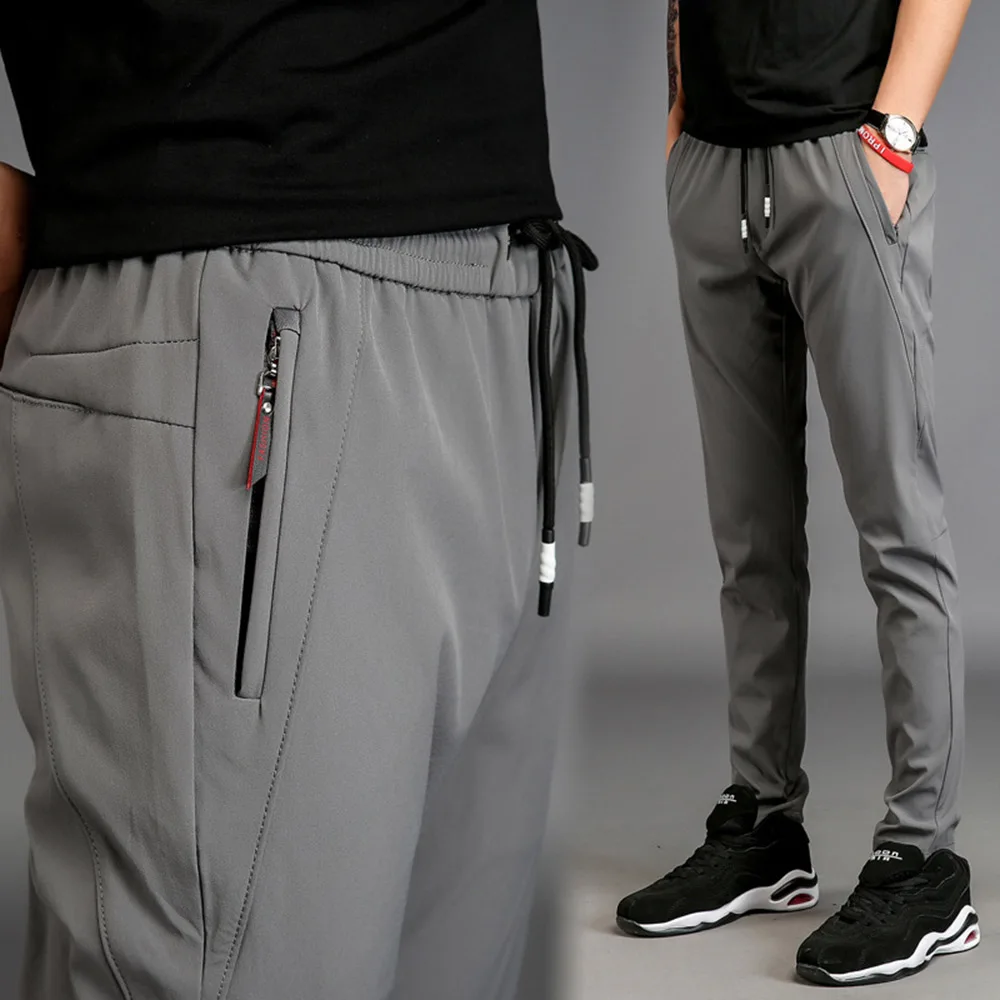 2018 летние мужские брюки для бега в стиле хип хоп длинные штаны шаровары
