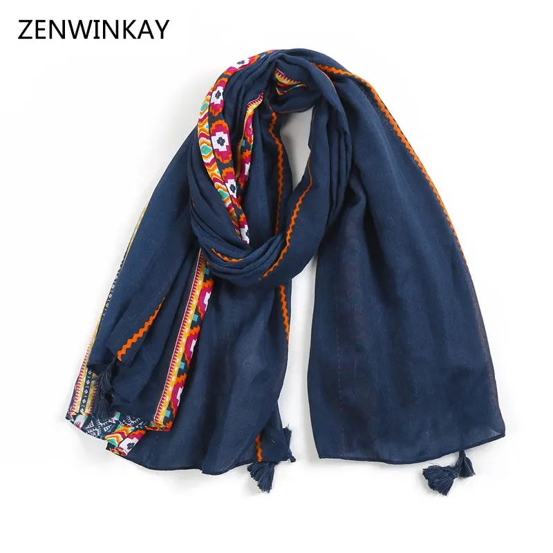 

2018 Hot Fashion Shawl Print Scarves Women Scarf Spring Thin Cotton Linen Infinity Tippet Scarf Echarpe Foulard Femme 180*95cm