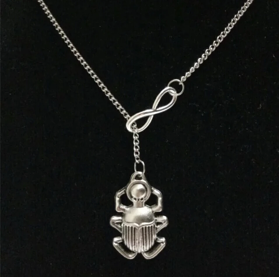 Женское массивное ожерелье кулон из 8 сплава тибетского серебра египетские шармы