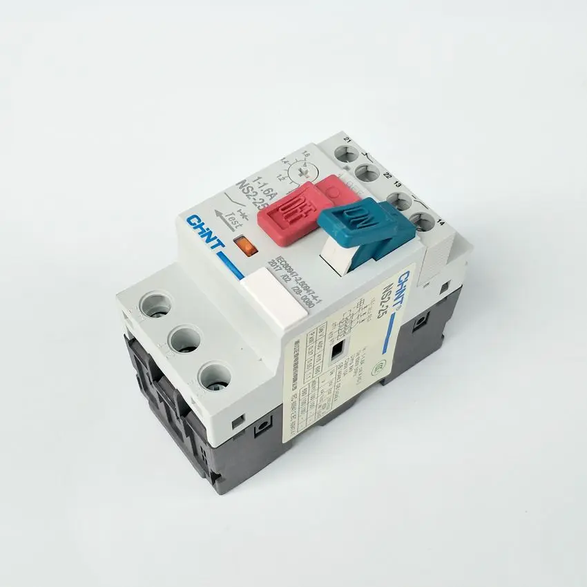 Китайский NS2 25 1 1.6A Ручной Двигатель стартер с AE11 вспомогательный контакт| |