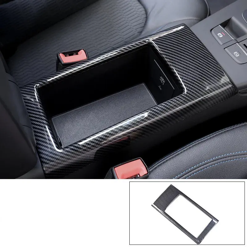 1 комплект ручка переключения передач из углеродного волокна для Audi A3 2014