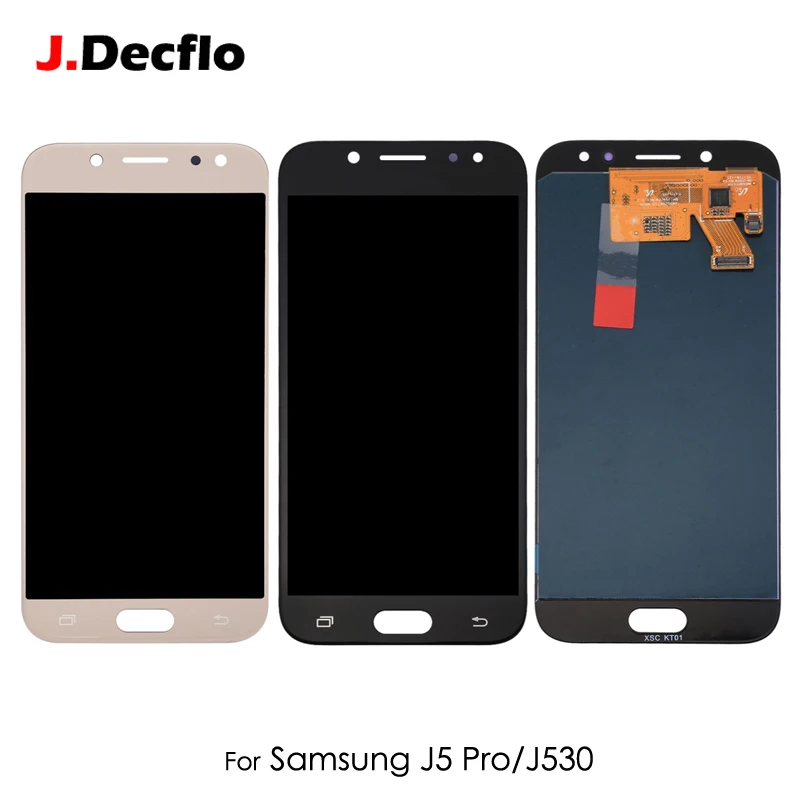 OLED/TFT для SAMSUNG GALAXY J530 J5 Pro 2017 J530F SM ЖК дисплей кодирующий преобразователь сенсорного