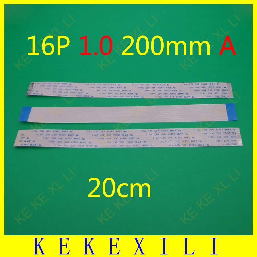 Плоский гибкий кабель FFC FPC 1 0 мм 16 контактов длина 200 Ширина 17 | Компьютеры и офис