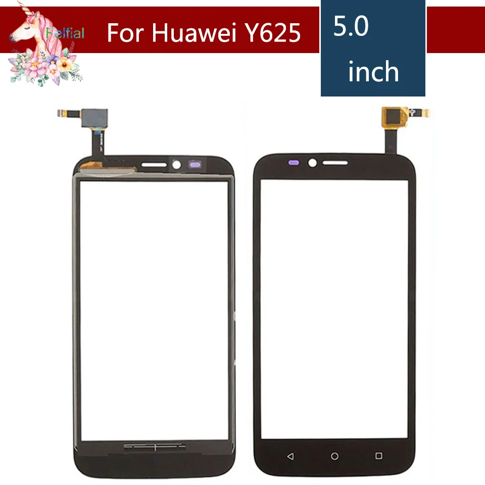 ЖК дисплей 5 0 дюйма для Huawei Ascend Y625 сенсорный экран дигитайзер датчик внешнее