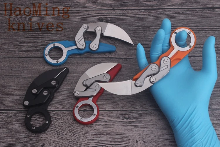 Охотничьи складные ножи Karambit CS GO нож с когтями механический Походный для