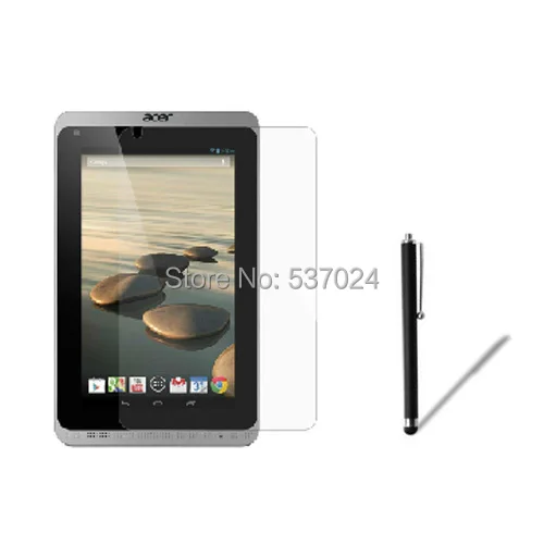 New Anti-Glare Matte Matted Anti-Fingerprint Screen Protector Film Films Guards + Stylus Pen For Acer Iconia B1 720 B1-720 7&quot |