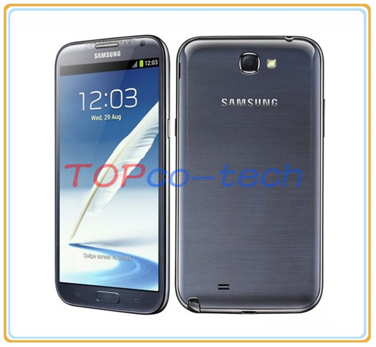 Samsung Galaxy Note 2 N7105 оригинальный разблокирована Android мобильного телефона Quad Core GPS 16 ГБ