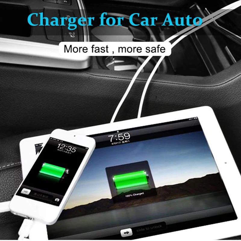 Синий двойной USB зарядное устройство светодиодный цифровой дисплей измеритель