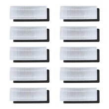 10 шт. пылезащитный Hepa фильтр + Поролоновый Фильтр Для Ecovacs Deebot N79S