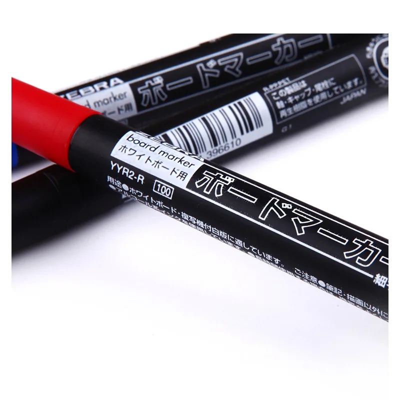 1 шт. маленькие стираемые маркеры в виде зебры школьные для стирания синие черные