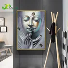 Абстрактная масляная живопись на холсте с изображением Будды, постеры и принты на холсте, домашний декор, настенные картины для гостиной