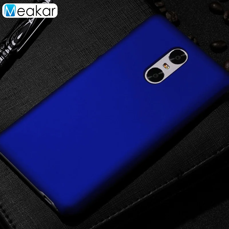 Матовый пластиковый чехол 5,5 для Xiaomi Redmi Pro Чехол-лента на заднюю панель - Цвет: blue