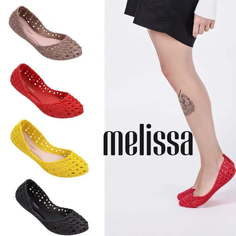 Женские сандалии на плоской подошве Melissa Campana 2020 женские Желе женская обувь