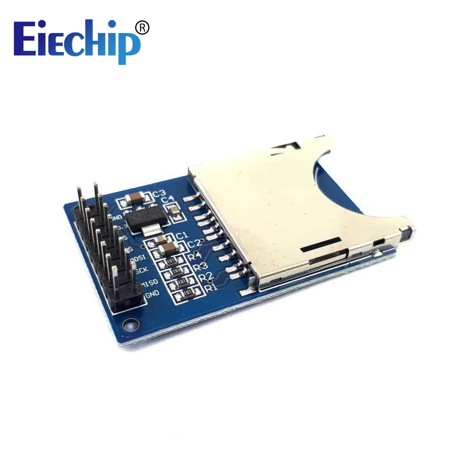 Модуль для чтения и записи модуль SD карты слот картридера ARM микроконтроллер arduino