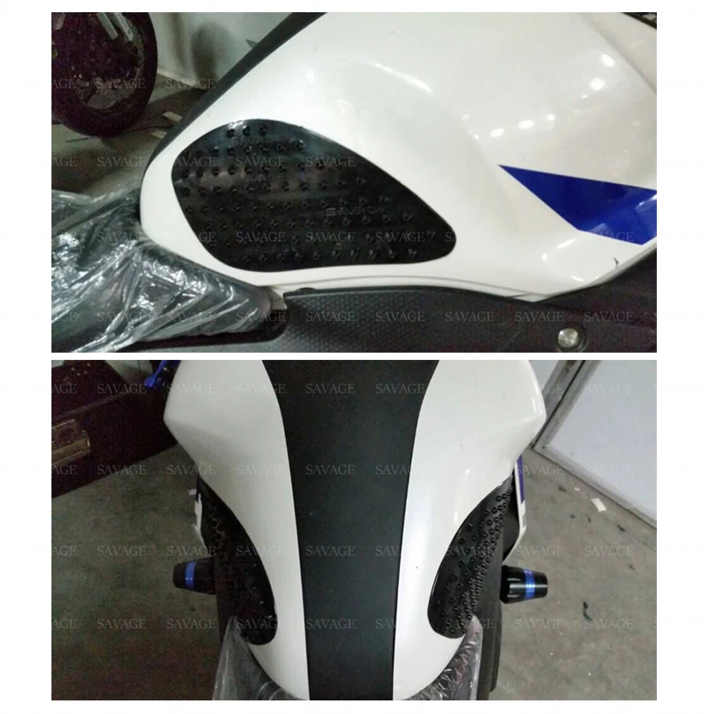 Traction Oil Tank Pad Pads For YAMAHA YZF-R3 YZF-R6 YZF-R25 YZF R3/R6/R25 2006-2020 2019 Sticker Side Decal Protector Protection |