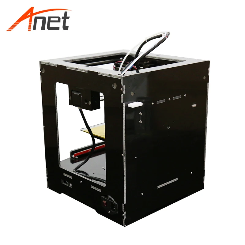 Anet A3 3d принтер FDM Prusa i4 Принтер Высокоточный Собранный Рабочий стол 12964 ЖК экран SD