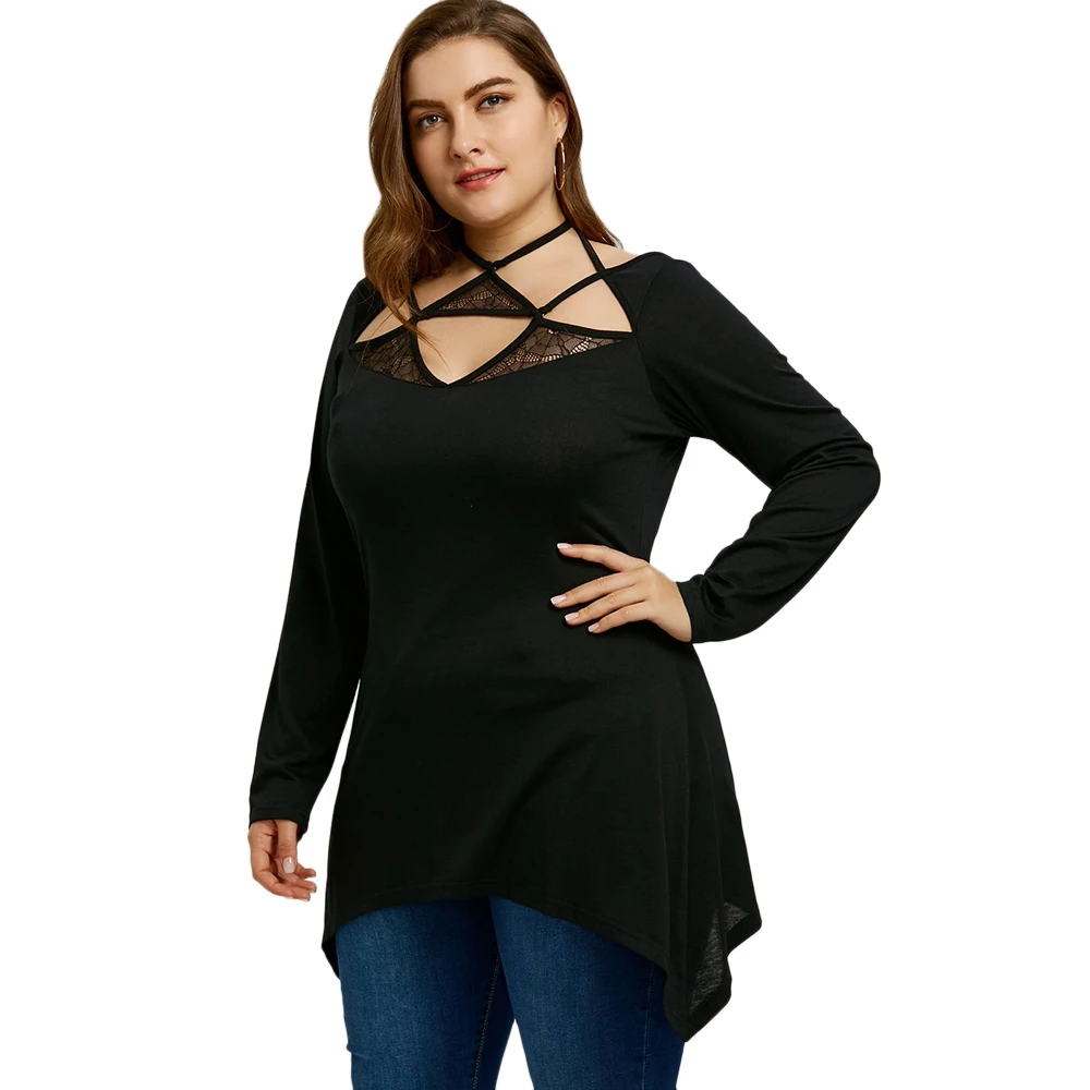 Лето Плюс Размеры 3XL 4XL 5XL Холтер Треугольники вырез сплошной блестками большой