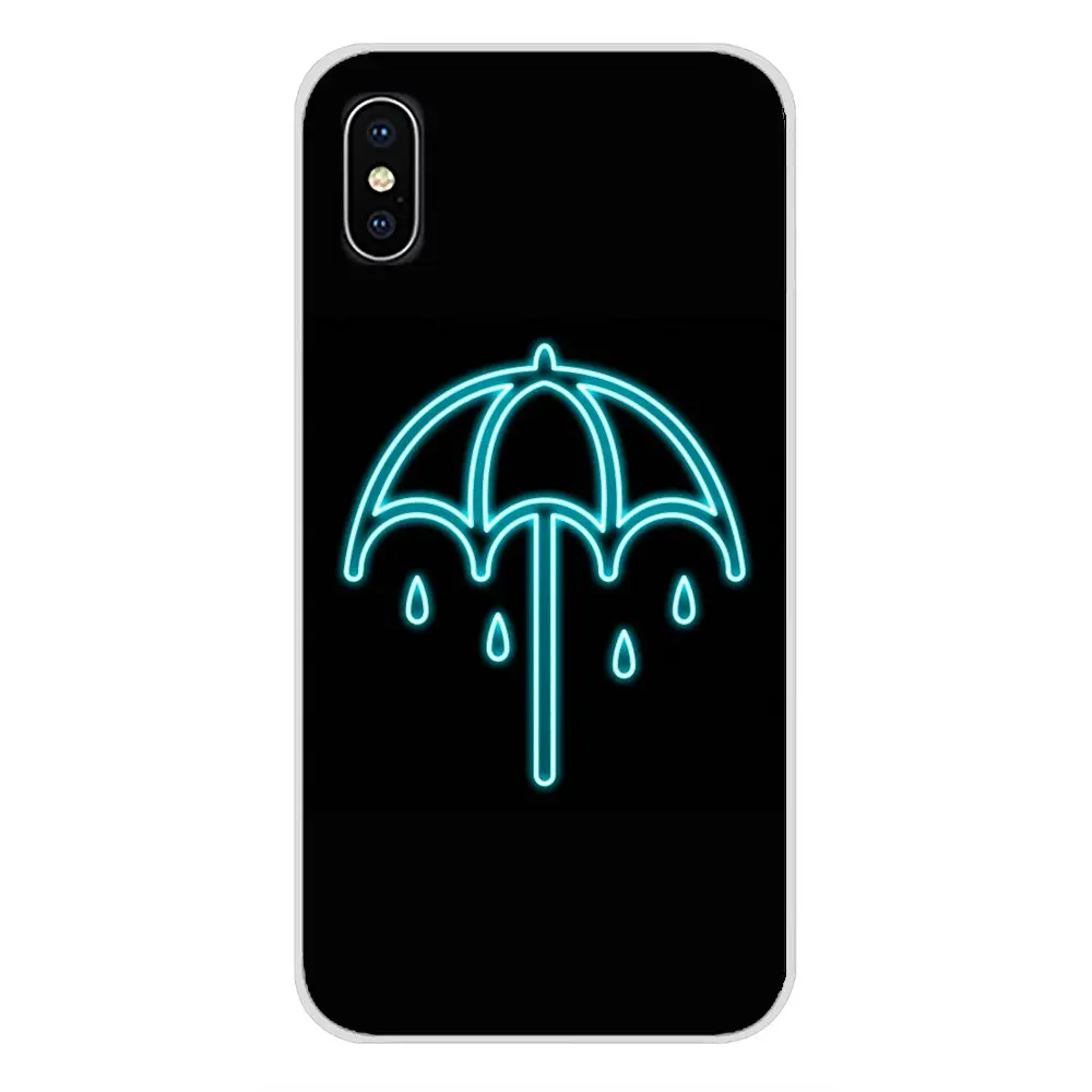 Мягкие прозрачные чехлы для Apple iPhone X XR XS MAX 4 4S 5 5S 5C SE 6 6S 7 8 Plus ipod touch bmth bring me the