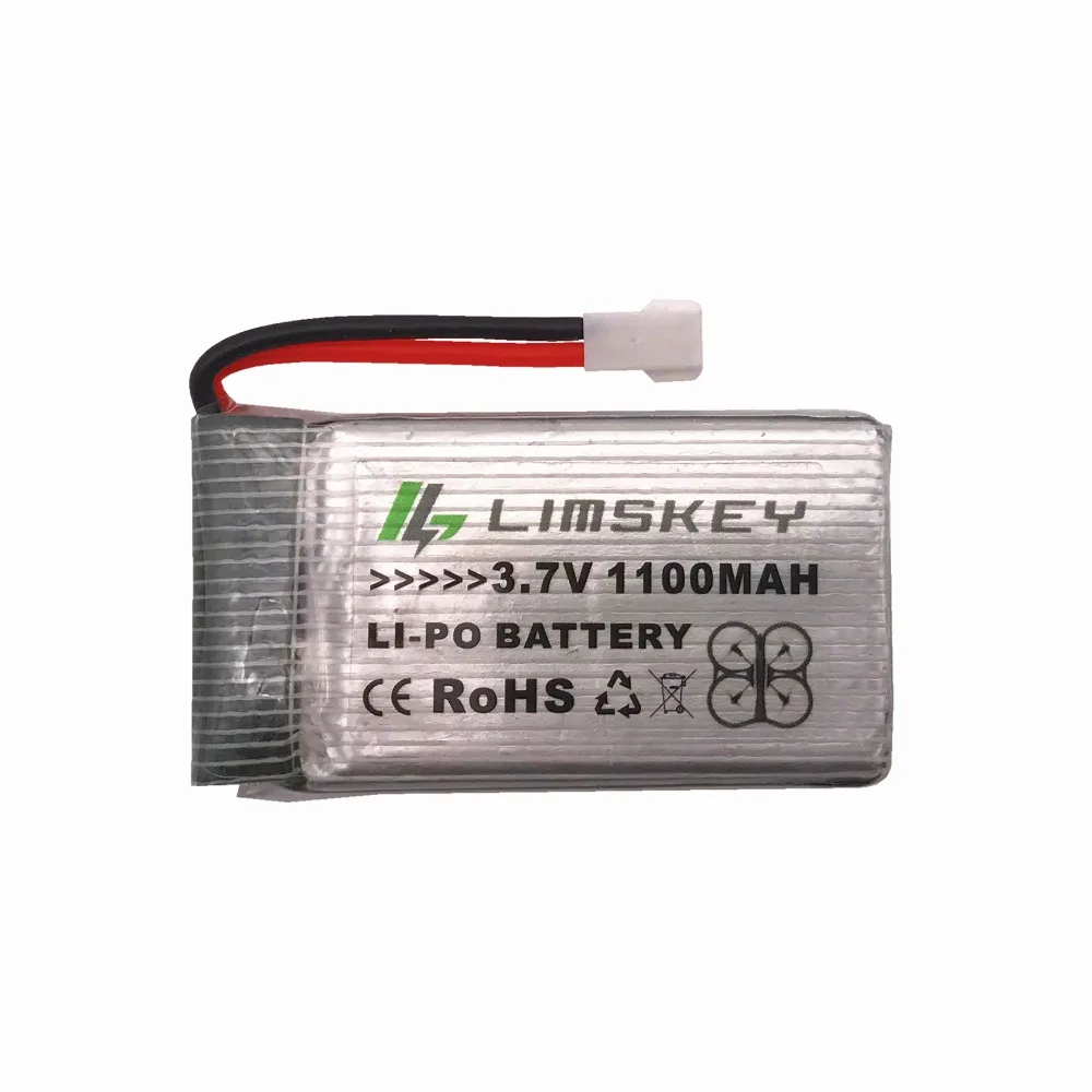 Литий-полимерный аккумулятор 3 7 в 1100 мАч для SYMA X5SC X5SW X5uw x5uc x5hw x5hc H11D H11C SM/JST 25C разряд