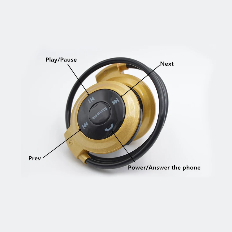Mini503 Спорт Mini Bluetooth Стерео Гарнитура Беспроводная Связь Наушники Поддержка карты